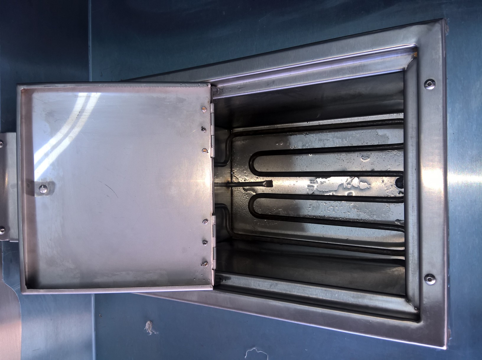 ingenieria gastronomica - PANCHERAS TRIPLES EN ACERO INOX.