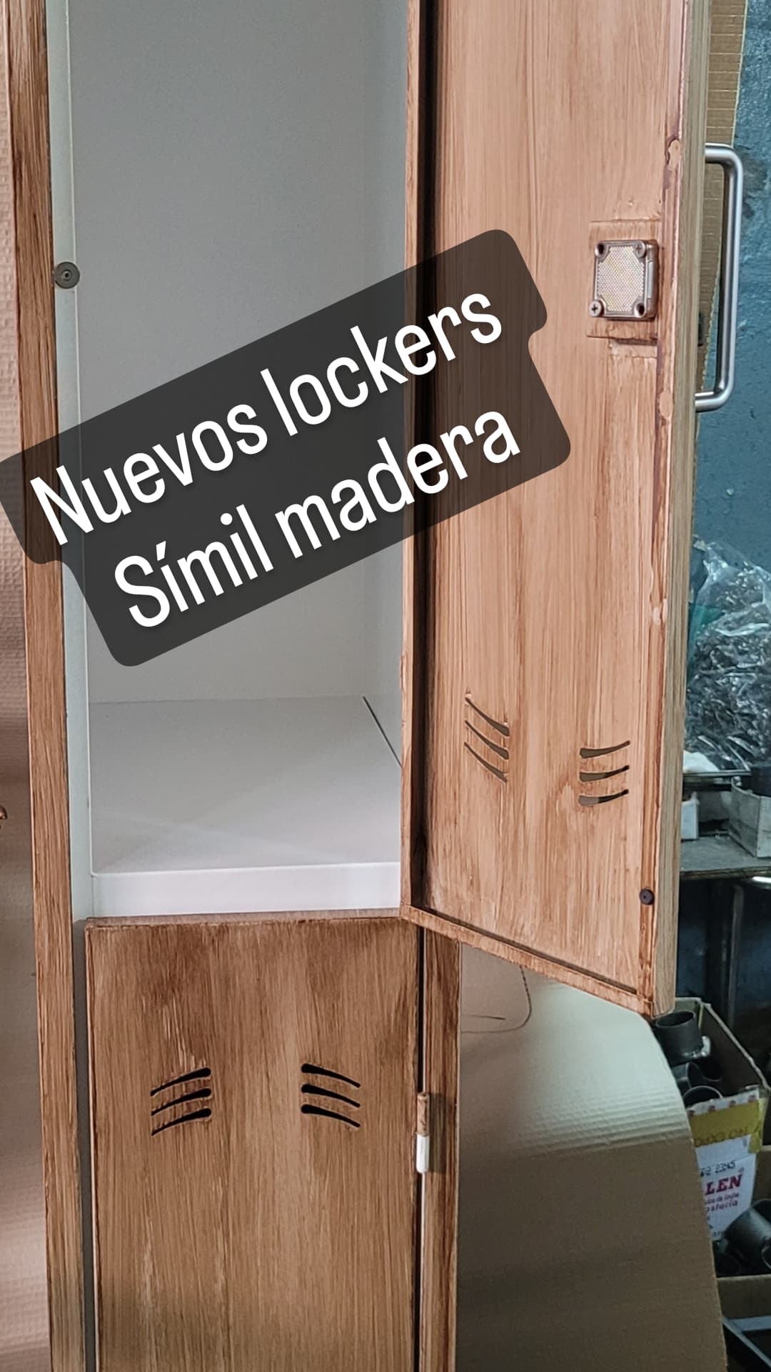 ingenieria gastronomica - Lockers madera