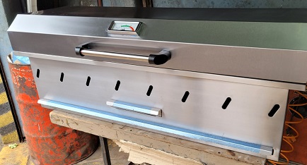 ingenieria gastronomica - Parrilla a gas y carbon
